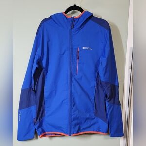 Mountain Warehouse Active Softshell Jacket With Orange Accents